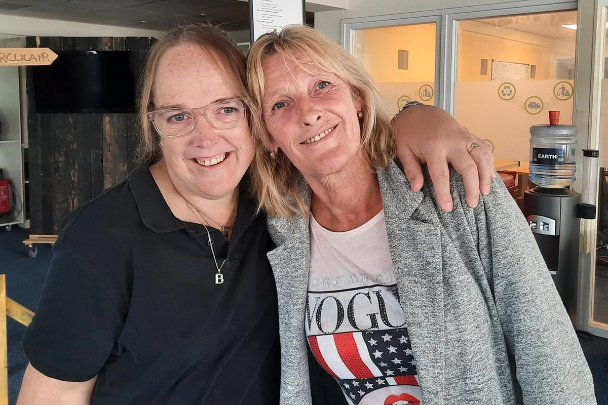 Werk met een beperking: Monique blijft altijd in beweging